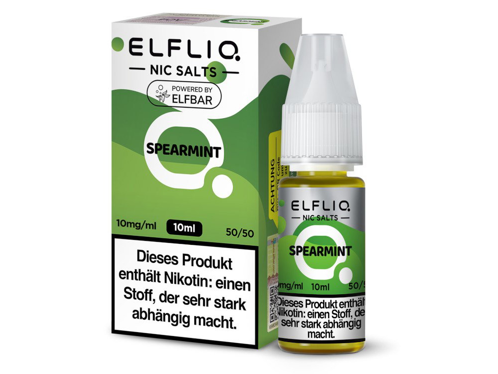 ELFLIQ - Spearmint - Nikotinsalz Liquid - 10 mg/ml