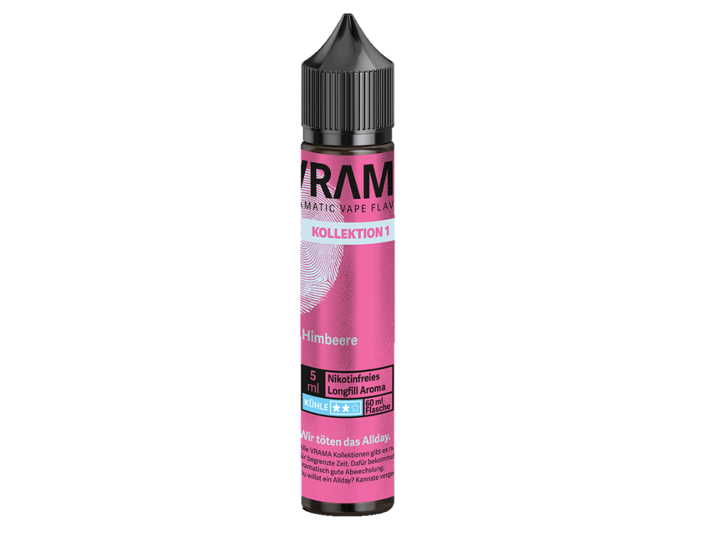 VRAMA - Kollektion 1 - Longfills 5 ml - Himbeere