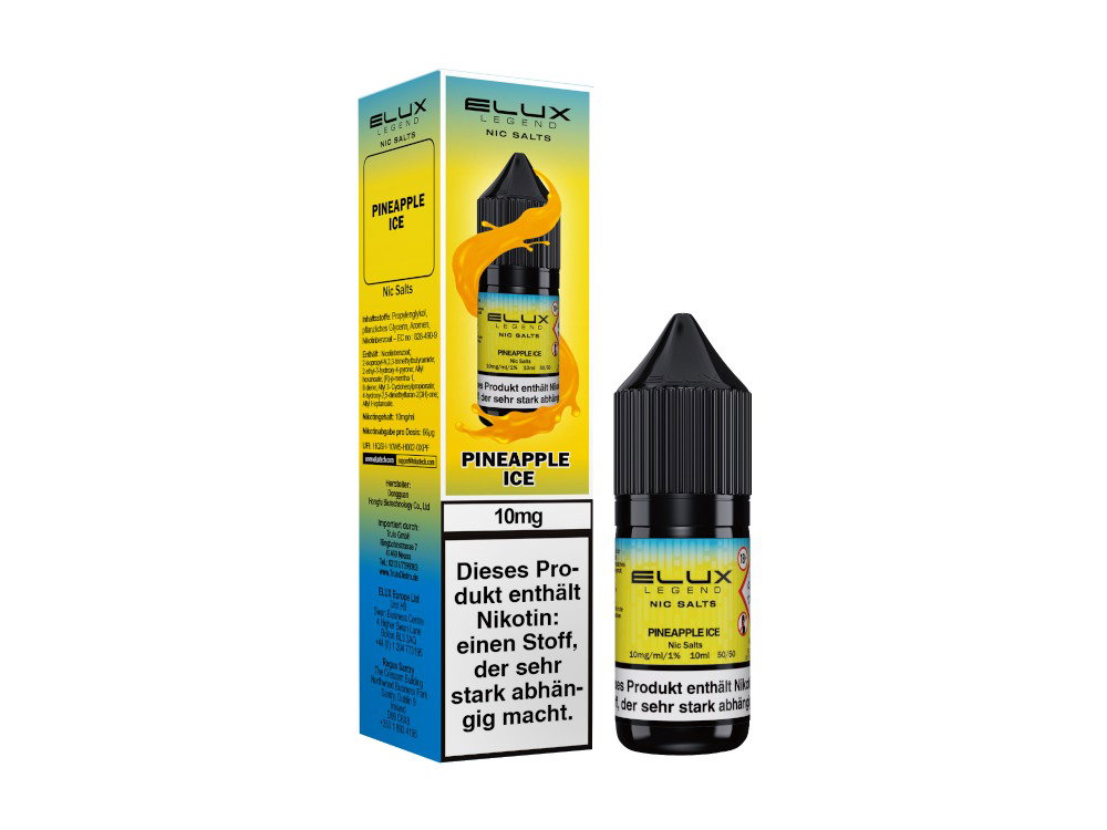 Elux - Nikotinsalz Liquid - Pineapple Ice - 10 mg/ml