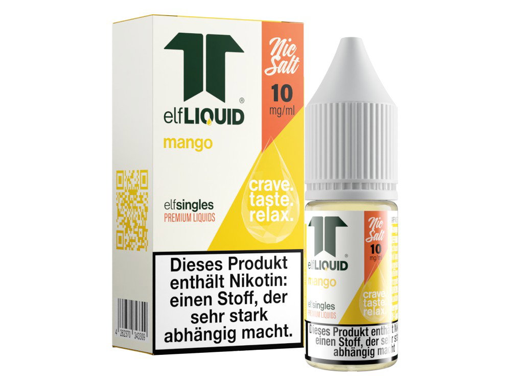Elf-Liquid - Single - Nikotinsalz Liquid - Mango - 10 mg/ml