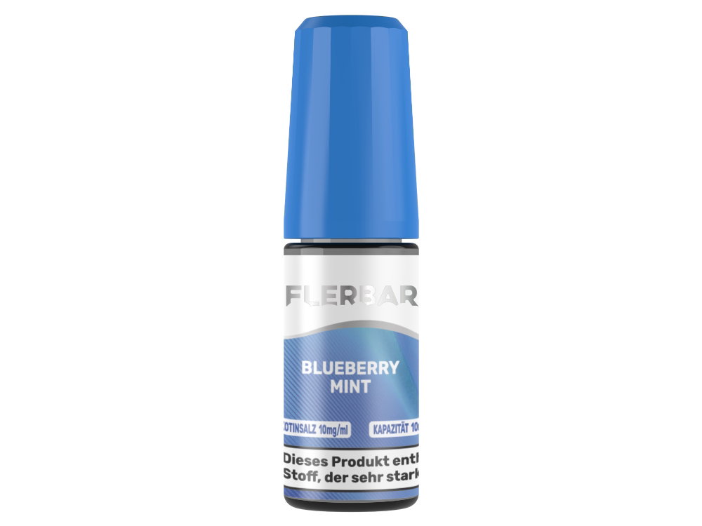 Flerbar Liquid - Nikotinsalz Liquid - Blueberry Mint - 10 mg/ml