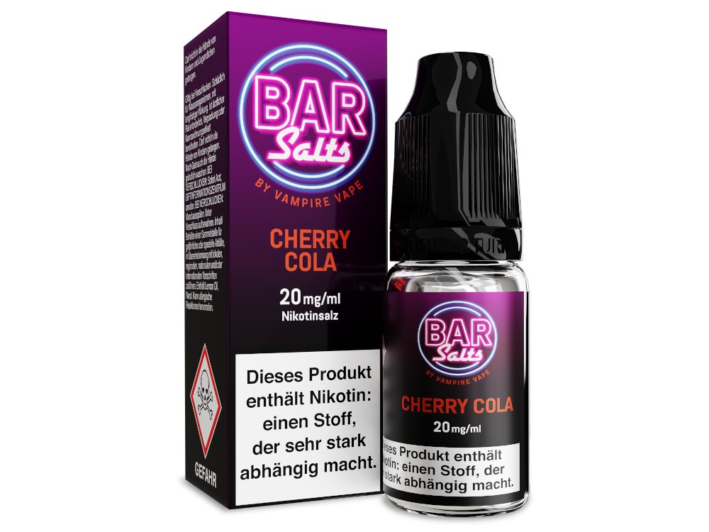 Vampire Vape - Bar Salts - Nikotinsalz Liquid - Cherry Cola - 20 mg/ml