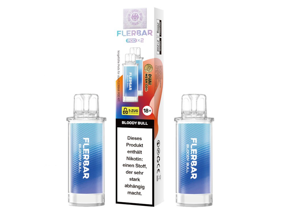 Flerbar - POD - Prefilled - Bloody Bull