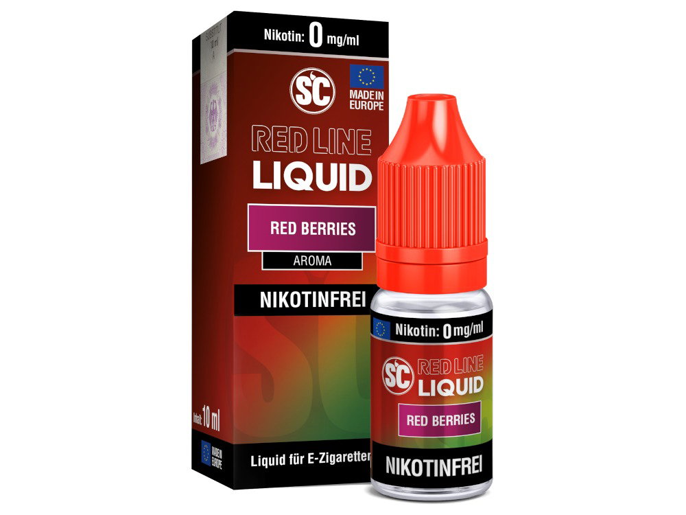 SC - Red Line Nikotin - Red Berries - 0 mg/ml