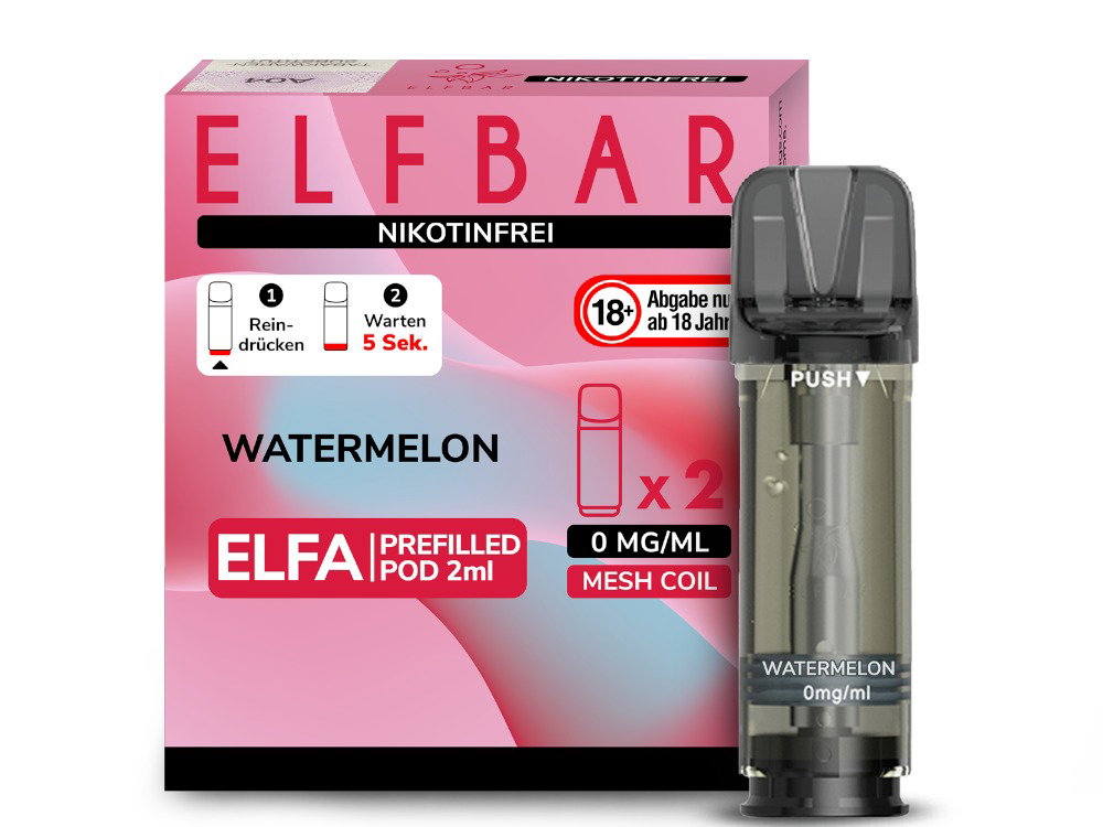 Elfbar Elfa Pod 20 mg/ml - Prefilled - Watermelon