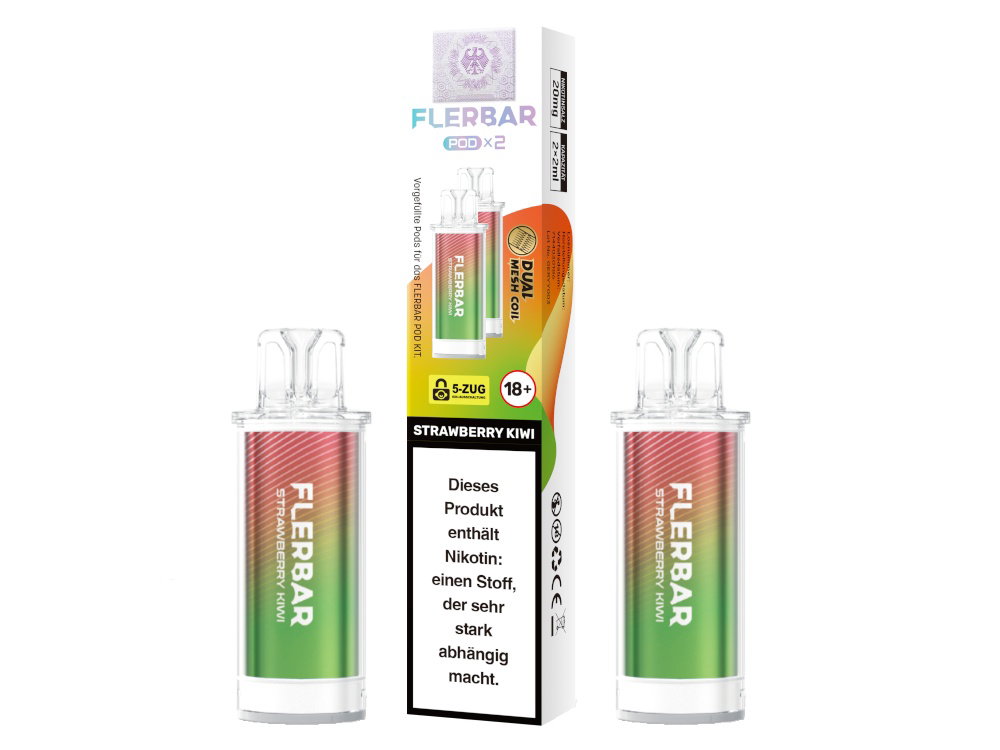 Flerbar - POD - Prefilled - Strawberry Kiwi