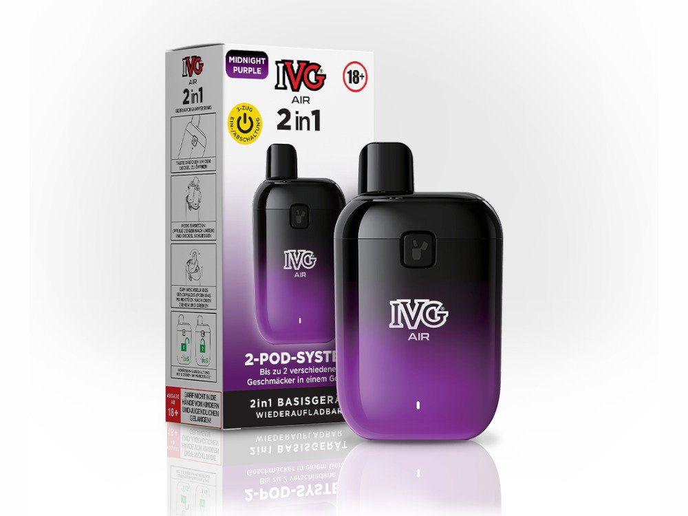 IVG - AIR 2in1 Akku 780 mAh (Basisgerät) - midnight lila