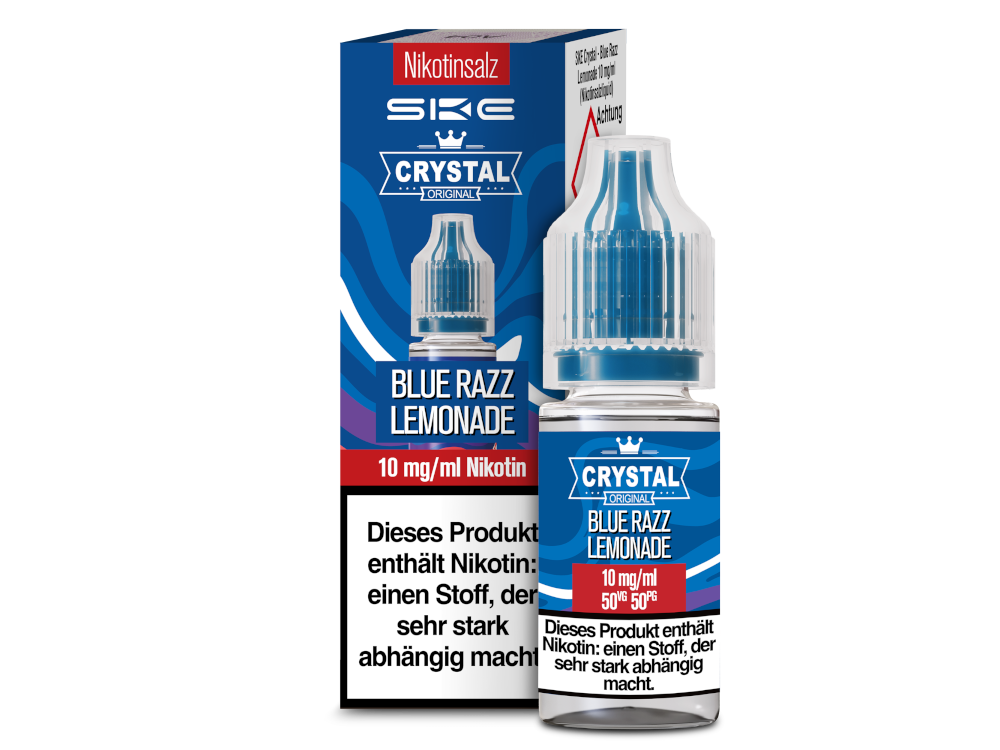 SKE - Crystal - Nikotinsalz Liquid - Blue Razz Lemonade