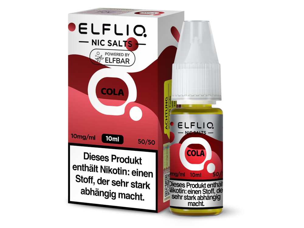 ELFLIQ - Cola - Nikotinsalz Liquid 10 mg/ml