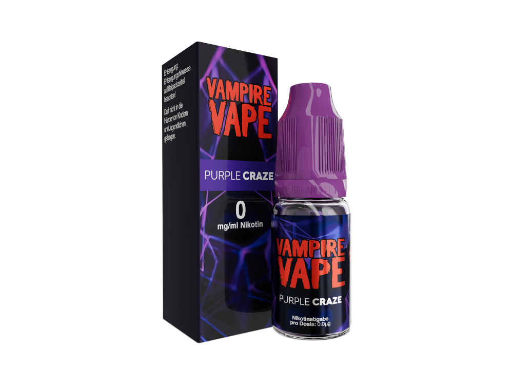 Vampire Vape - Purple Craze E-Zigaretten Liquid - 0 mg/ml