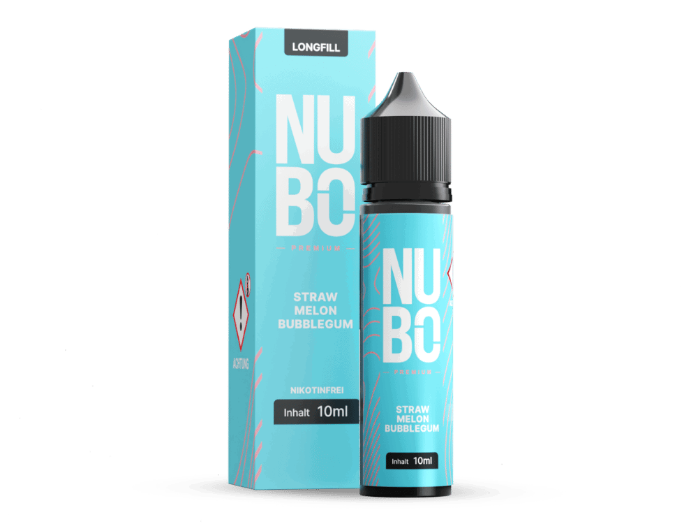 NUBO - Longfills 10 ml - Strawmelon Bubblegum