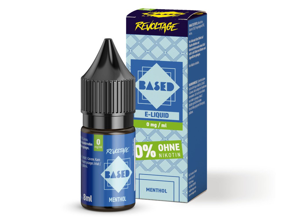 Revoltage - BASED - Hybrid Nikotinsalz Liquid - Menthol - 0 mg/ml
