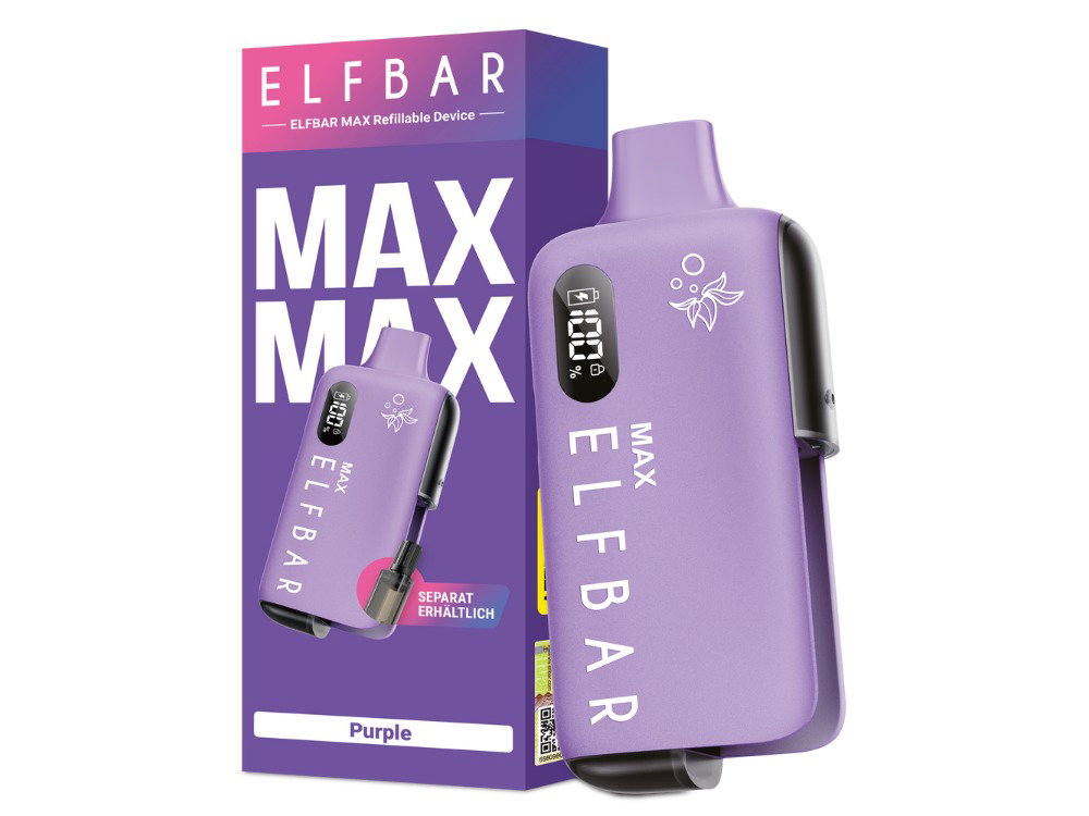 Elfbar - Max E-Zigaretten Set - Purple