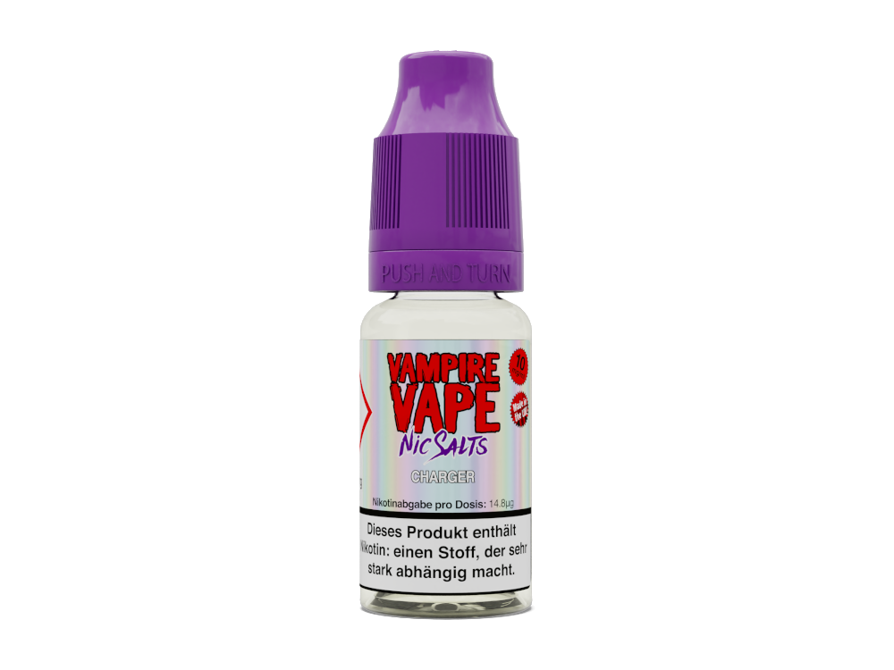 Vampire Vape - Charger - Nikotinsalz Liquid - 10 mg/ml