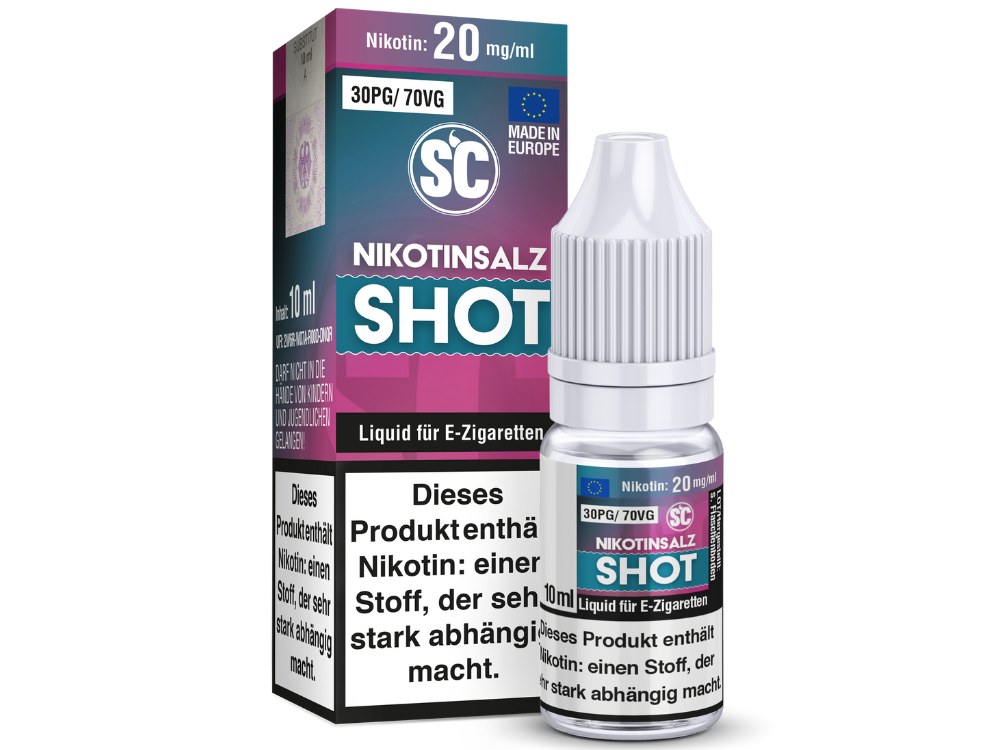 SC - Nikotinsalz Shot 20 mg/ml - 30PG / 70VG