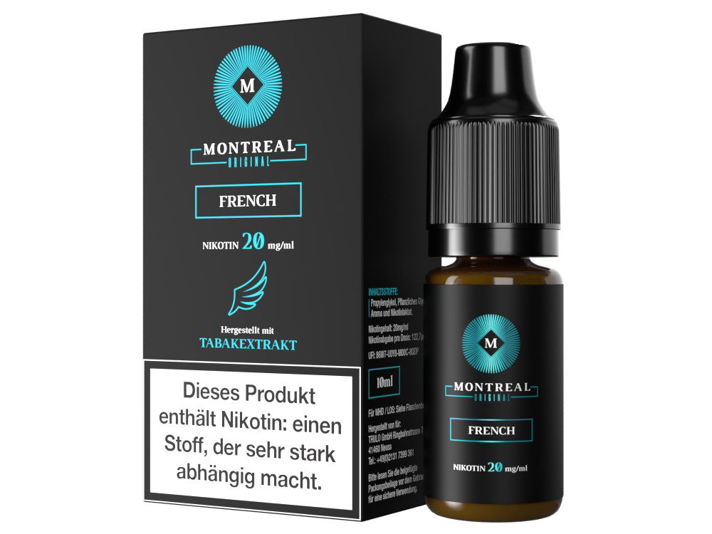 Montreal Original - Nikotinsalz Liquid - French - 20 mg/ml
