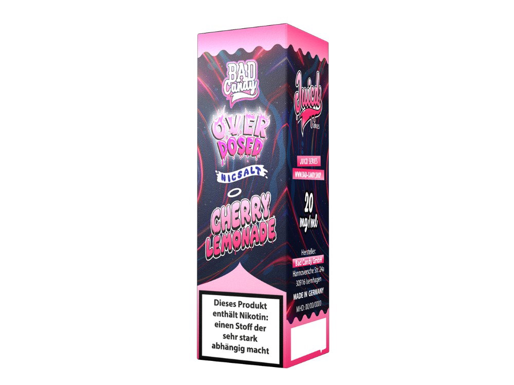 Bad Candy Liquids - Juicd - Nikotinsalz Liquid - Cherry Lemonade - 20 mg/ml