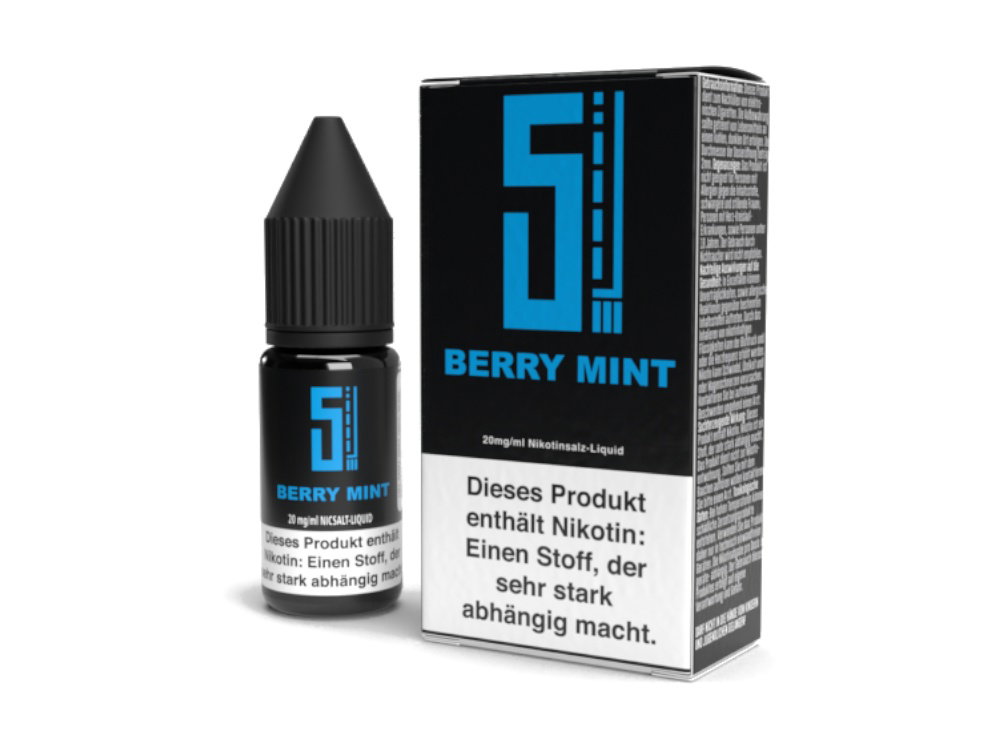 5EL - Berry Mint - Nikotinsalz Liquid - 20 mg/ml