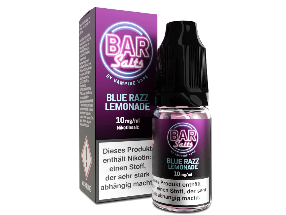 Vampire Vape - Bar Salts - Nikotinsalz Liquid - Blue Razz Lemonade - 5 mg/ml