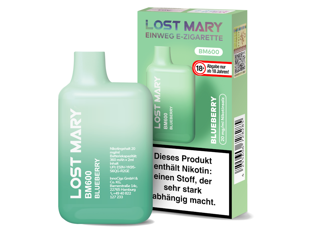 Lost Mary - BM600 Einweg E-Zigarette - 20mg/ml - Triple Melon