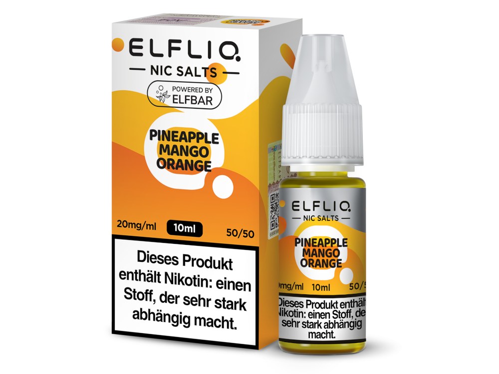 ELFLIQ - Pineapple Mango Orange - Nikotinsalz Liquid - 20 mg/ml