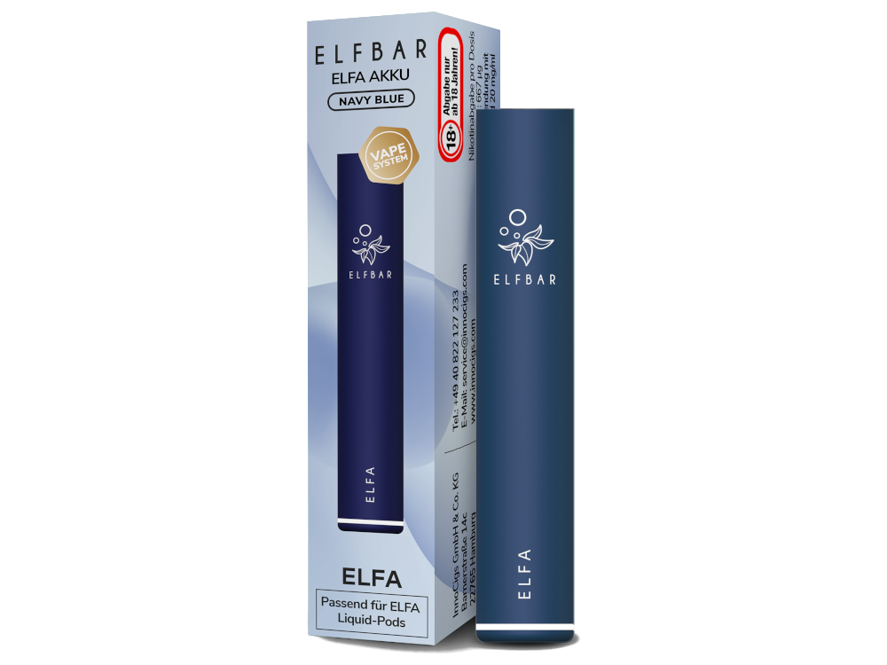 ELFBAR ELFA Akku 500 mAh | Basisgerät ELFBAR ELFA Akku 500 mAh | Basisgerät