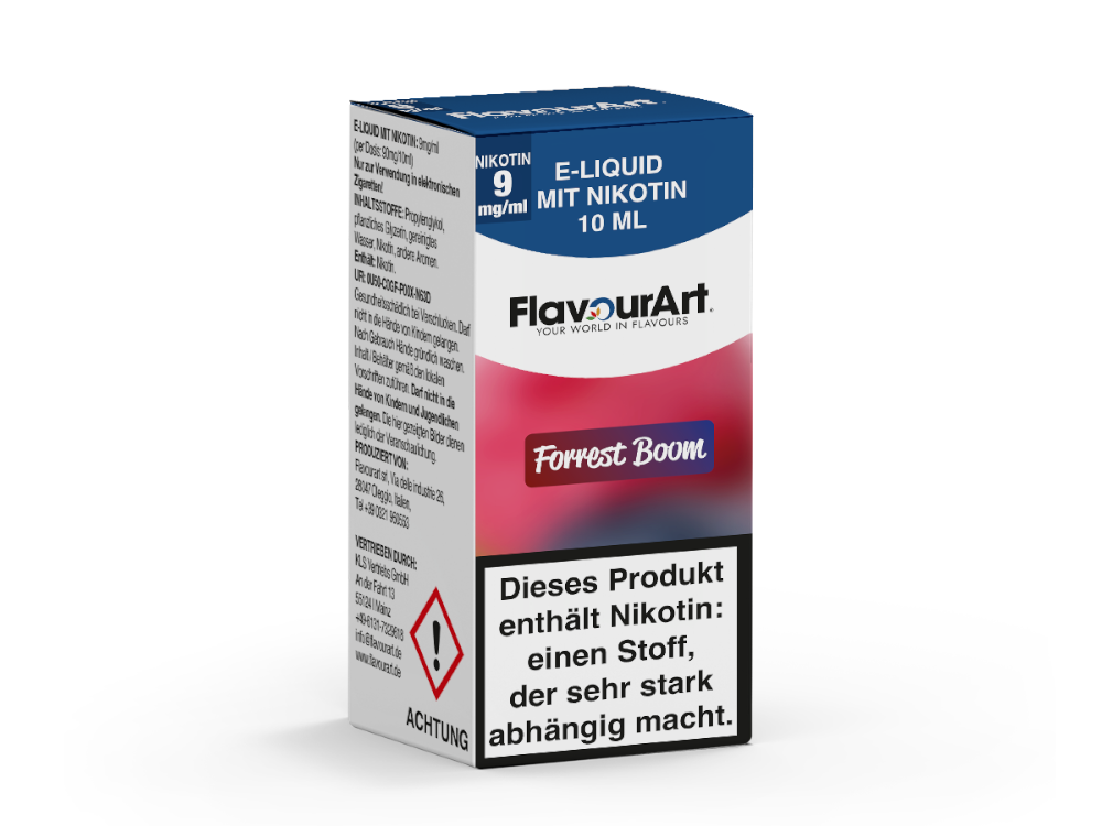 FlavourArt - E-Zigaretten Liquid - Forrest Boom - 9 mg/ml