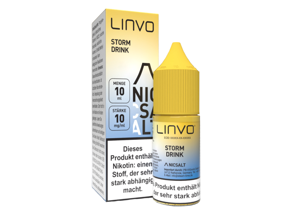 Linvo - Storm Drink - Nikotinsalz Liquid 10 mg/ml