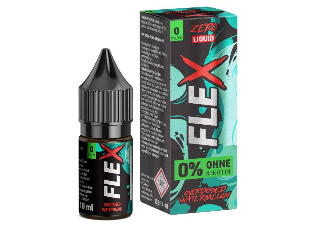 Revoltage - FLEX Nikotinsalz Liquid - Watermelon - 0 mg/ml