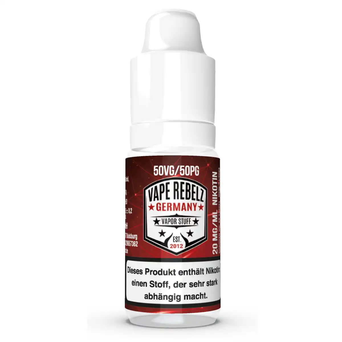 Vape Rebelz BaseShot | 50:50 Nikotin Shot 20mg - 10ml