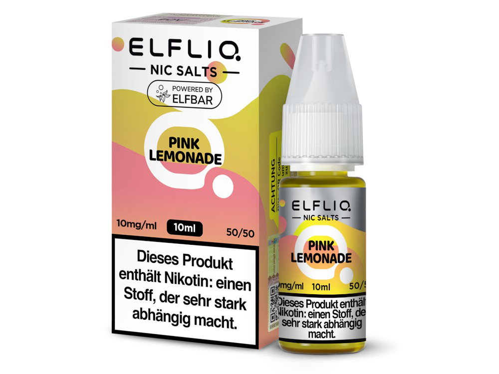 ELFLIQ - Pink Lemonade - Nikotinsalz Liquid - 10 mg/ml