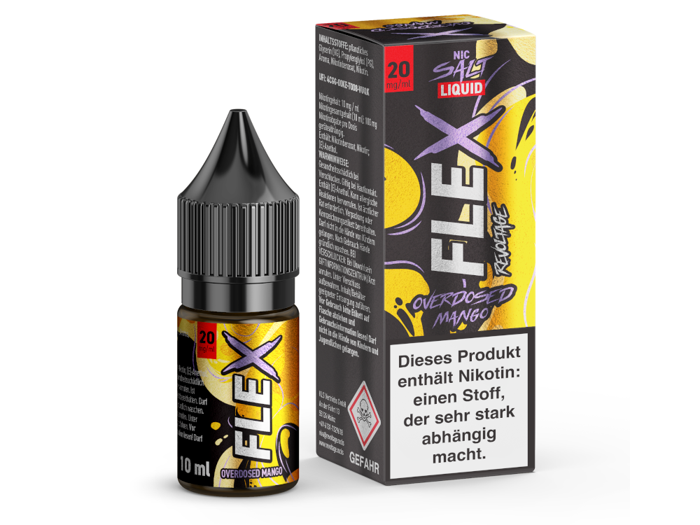 Revoltage - FLEX Nikotinsalz Liquid - Mango - 20 mg/ml