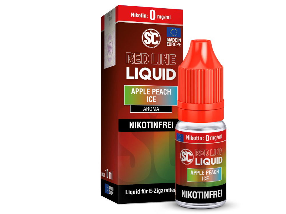SC - Red Line - Apple Peach Ice - Nikotinsalz