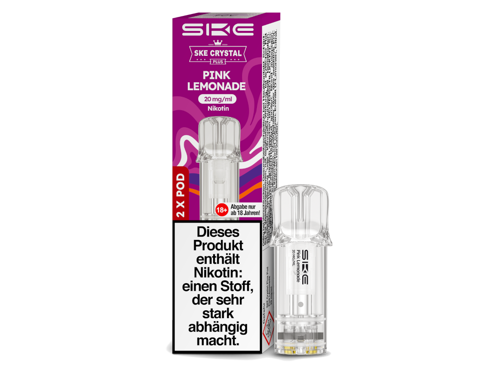 SKE - Crystal Plus Pod Blueberry Cherry Blackberry 20 mg/ml (2 Stück pro Packung)