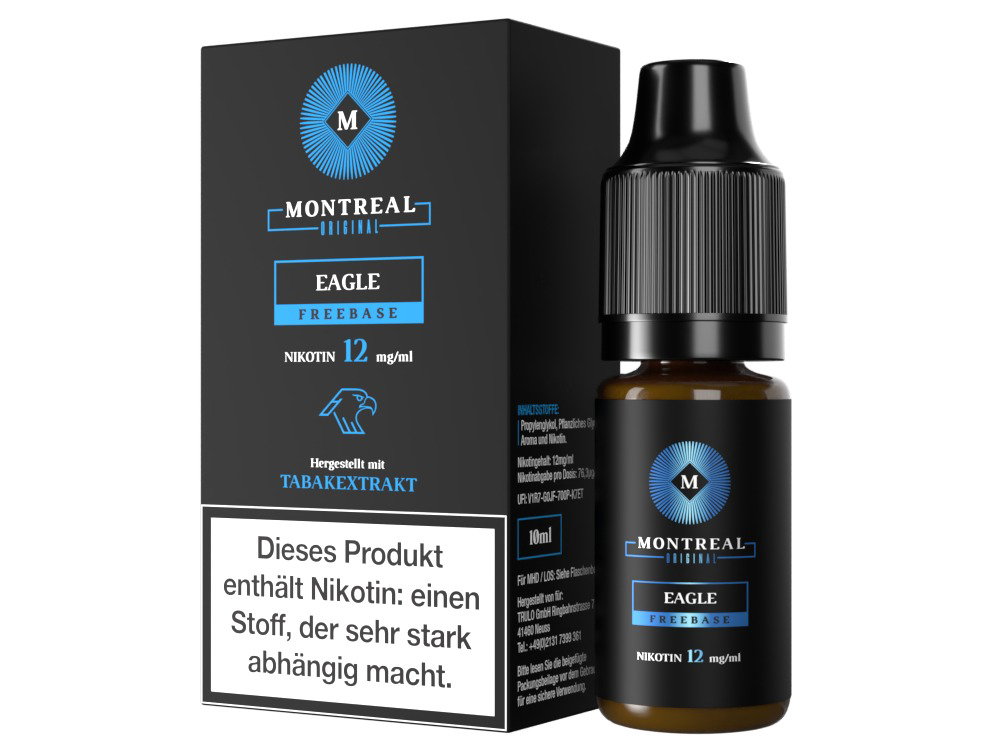 Montreal Original - E-Zigaretten Liquid - Eagle - 12 mg/ml