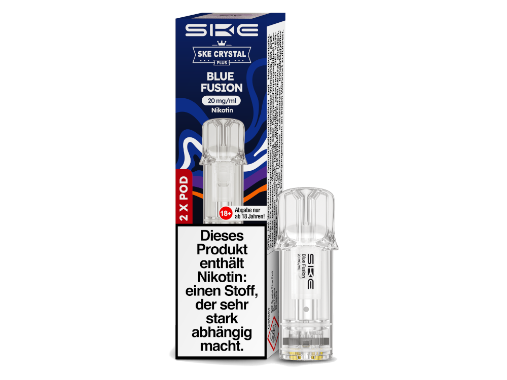 SKE - Crystal Plus Pod Blueberry Cherry Blackberry 20 mg/ml (2 Stück pro Packung)