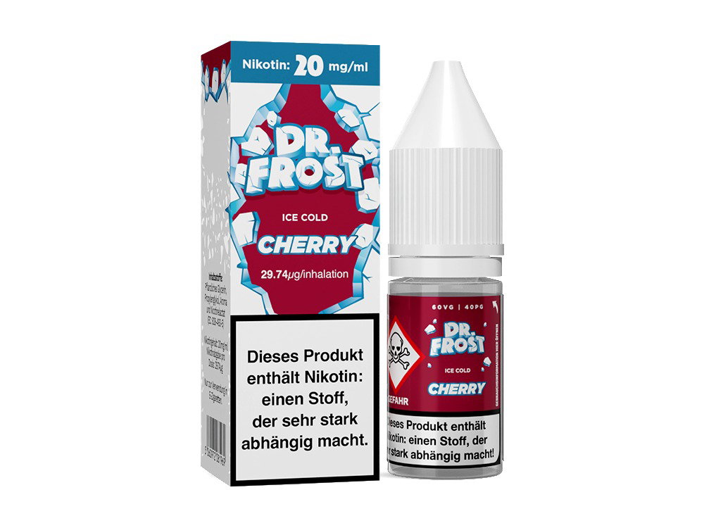 Dr. Frost - Ice Cold - Nikotinsalz Liquid - Cherry - 10 mg/ml