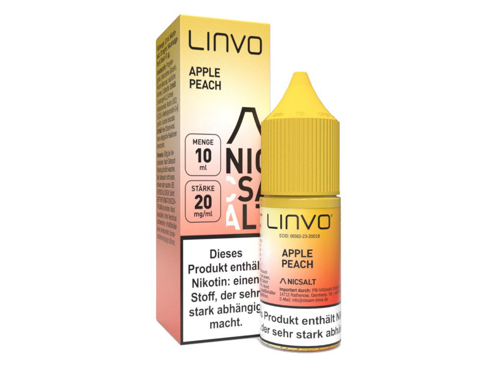 Linvo - Nikotinsalz Liquid - Apple Peach - 20 mg/ml
