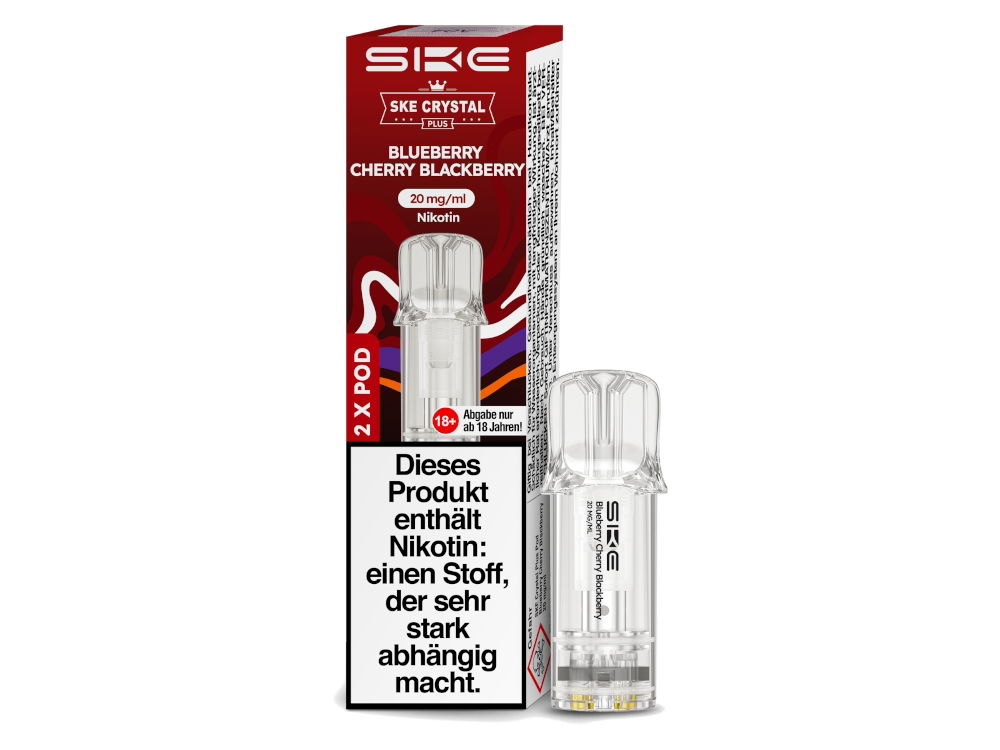 SKE - Crystal Plus Pod (2 Stück pro Packung) - Prefilled