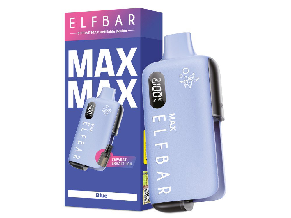 Elfbar - Max E-Zigaretten Set - Blue