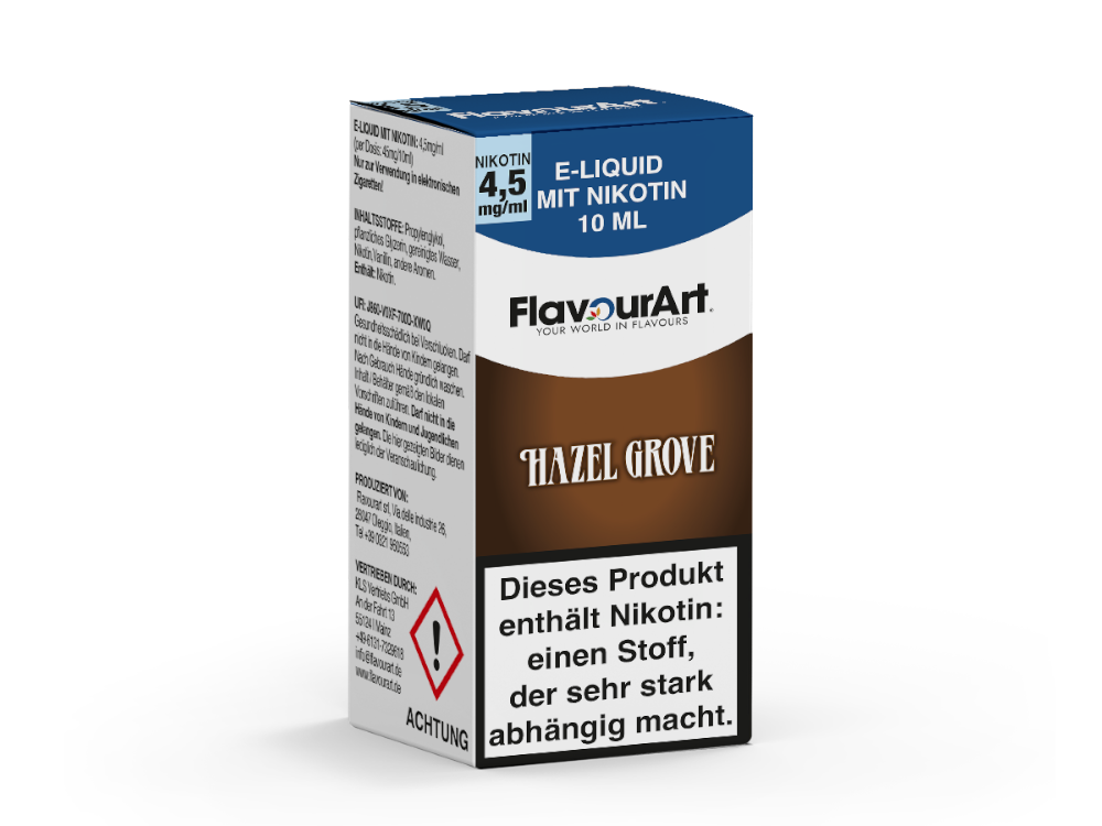 FlavourArt - E-Zigaretten Liquid - Hazel Grove - 4,5 mg/ml