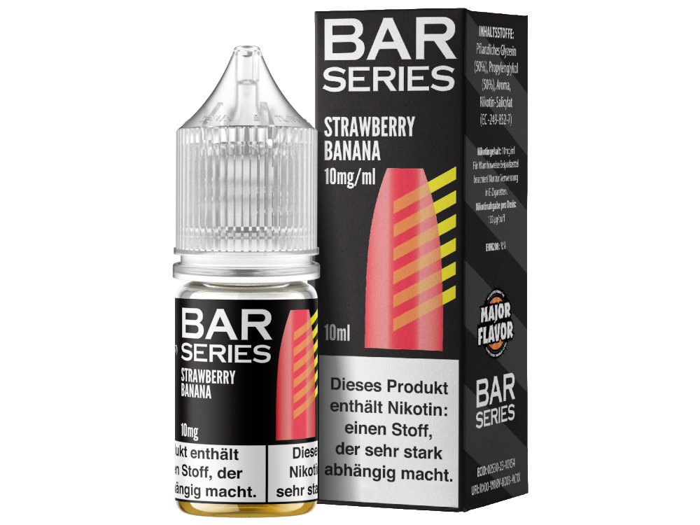 Bar Series - Nikotinsalz Liquid - Strawberry Banana - 20 mg/ml