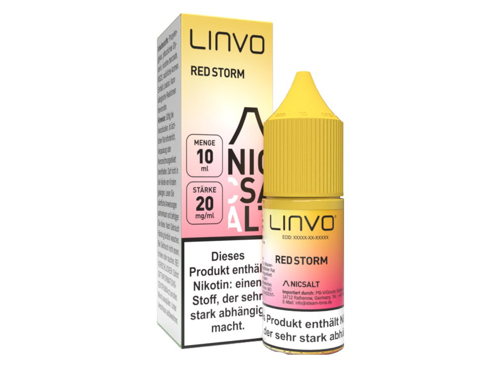 Linvo - Nikotinsalz Liquid - Red Storm - 20 mg/ml