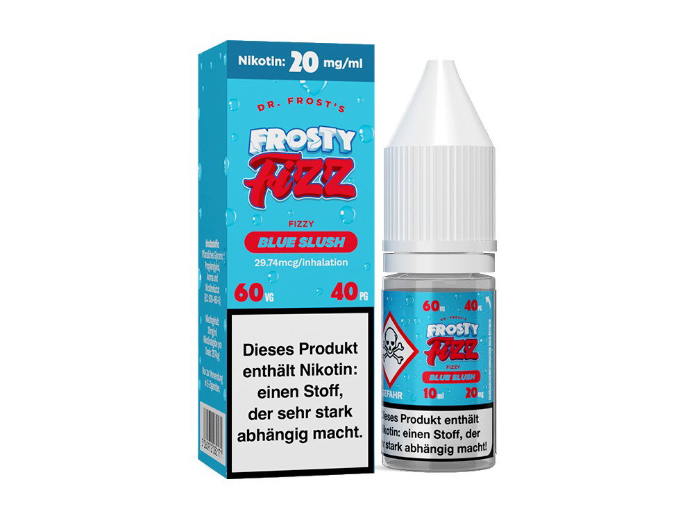 Dr. Frost - Frosty Fizz - Blue Slush - Nikotinsalz Liquid 20 mg/ml - Blue Slush