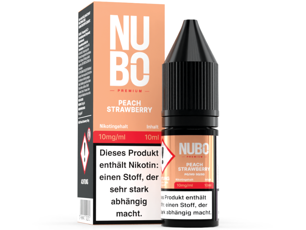 NUBO - Nikotinsalz Liquid - Peach Strawberry