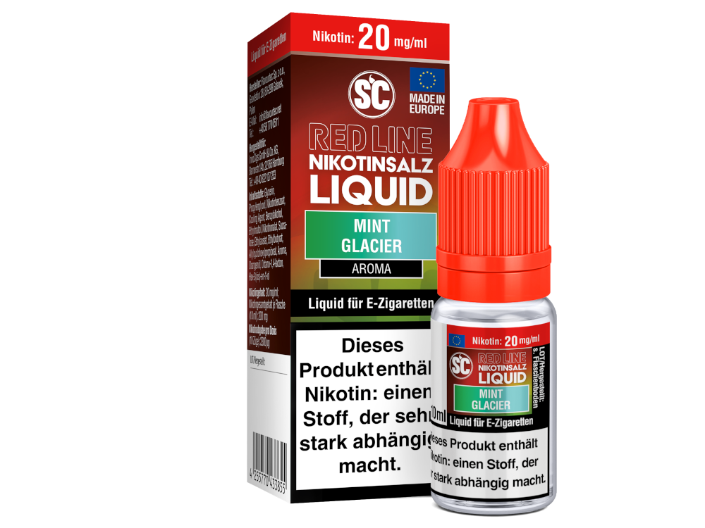 SC - Red Line - Mint Glacier - Nikotinsalz Liquid - 20 mg/ml
