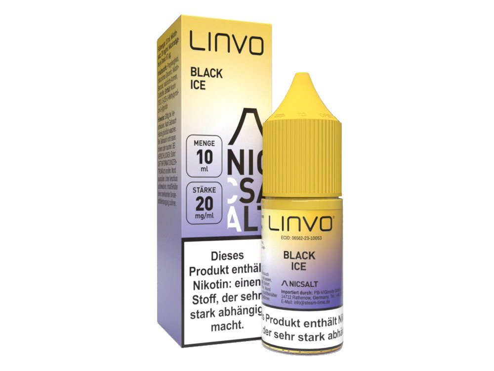 Linvo - Nikotinsalz Liquid - Black Ice - 20 mg/ml