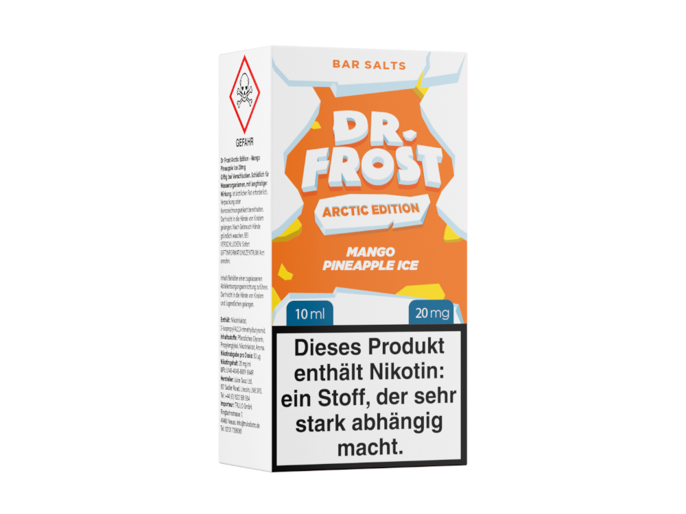 Dr. Frost - Arctic Edition - Nikotinsalz Liquid - Mango Pineapple Ice