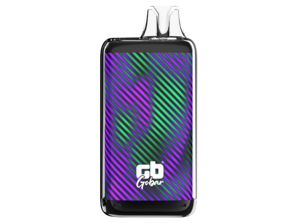 GOBAR - Kong Max Einweg E-Zigarette - Purple Stripes