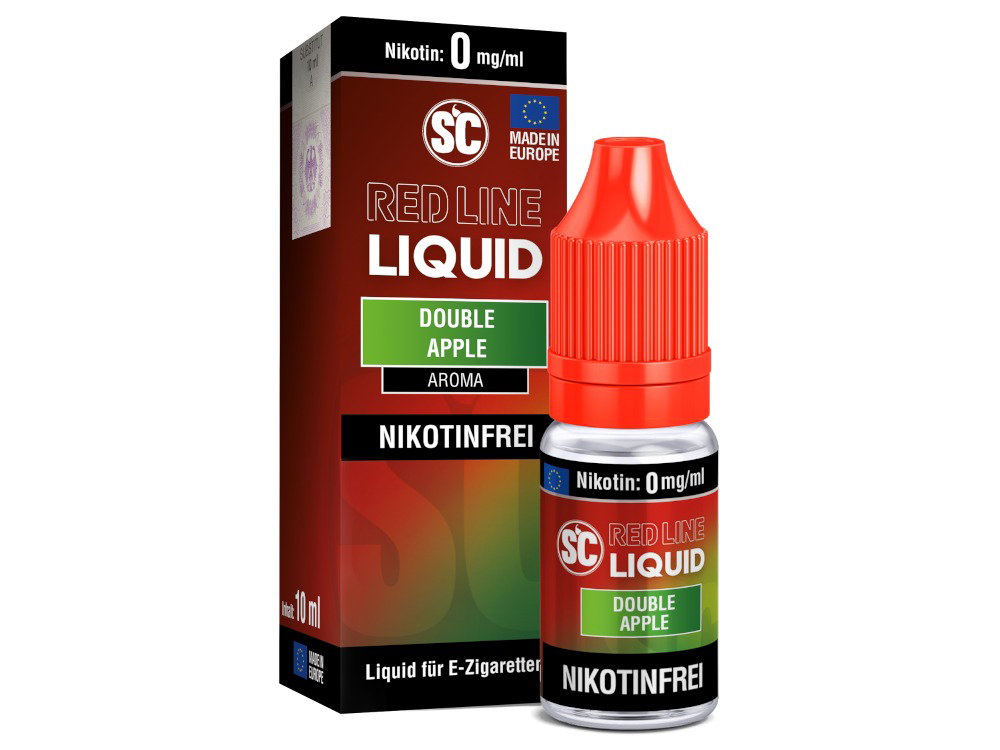 SC - Red Line Nikotin - Double Apple - 0 mg/ml